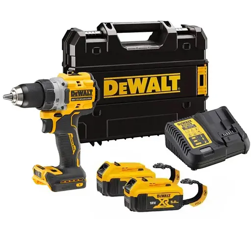 Дриль-шурупокрут акумуляторний DeWalt з АКБ та ЗП DCD800P2LRT - фото 1