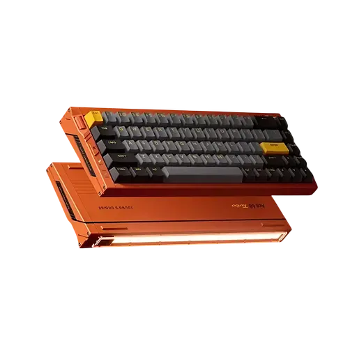 Клавиатура MCHOSE Ace 68 Turbo Mount Tai Magnetic Switch GT Galaxy Orange - фото 2