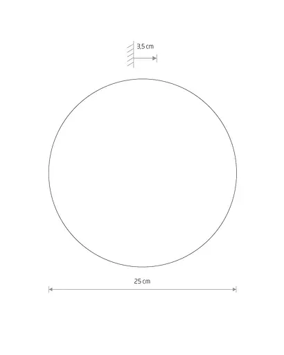 Бра, настенный светильник Nowodvorski 11290 Ring Timber M LED 1x10W 3000K 130Lm IP20 коричневый - фото 8