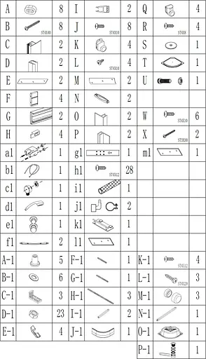 Душовий бокс BRAVO BZURA H90GBS (H90B) - фото 6