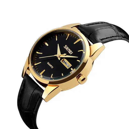 Наручний годинник жіночий 9073GDBK-S Gold-Black lady Skmei acs0029906 - фото 2