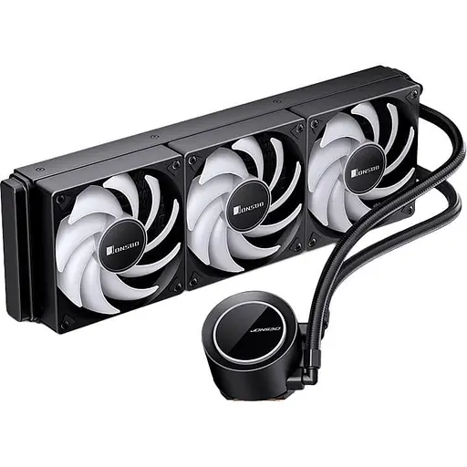 СВО Jonsbo TG-360 Black (Intel LGA1700/1200/115X/2011; AMD AM4/AM5/4PIN PWM) (TG-360 Black) - фото 3