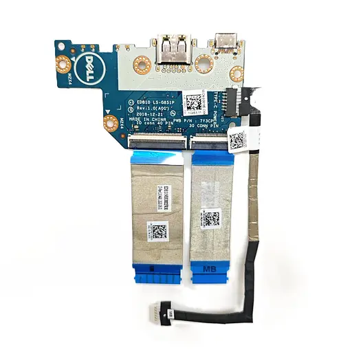 Дод. плата USB Type-C для ноутбука Dell Chromebook 3100 (CN-0G61M2) - фото 1