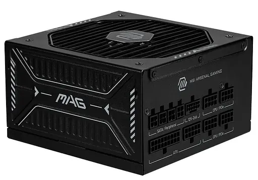 Блок живлення MSI MAG A1000GLS 1000W 80+ Gold ATX 3.1 (MAG A1000GLS PCIE5) - фото 1