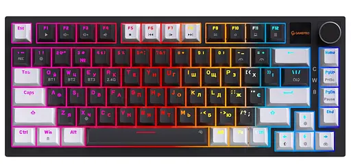 Клавіатура GamePro Asgard Valhalla Pro 75% Rainy switches (MK160B-D-Pro) - фото 1