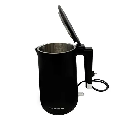 Электрочайник с вращением на 360° EKS-25020 Grunhelm 1.7л 2200Вт Черный - фото 2