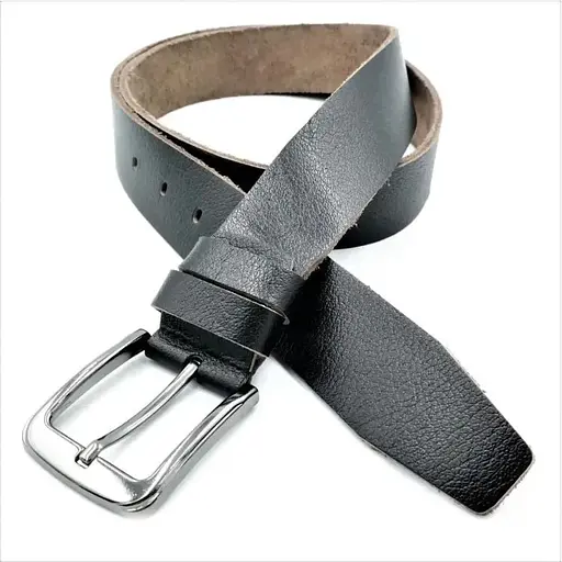 Ремінь шкіряний Le-Mon чоловічий 120х4 см acs0023750 - фото 1