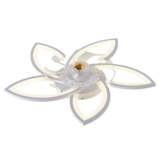Светодиодный потолочный вентилятор с подсветкой, 48 Вт.