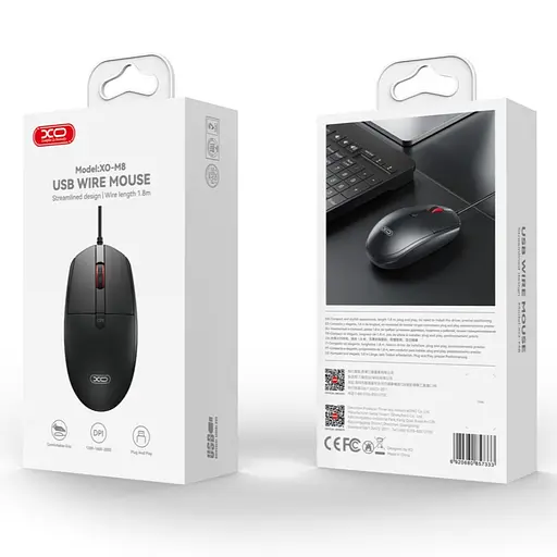 Мишка комп'ютерна дротова XO M8 YunXiao - фото 2