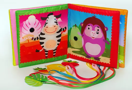 Книга м'яка зі смарт елементами «Хто що їсть?». Автор - Євген Павлович (Книжковий Хмарочос) - фото 2