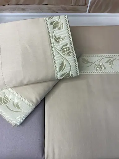 Постільна білизна Gray Сатин Преміум Romeo Home pbe0051830 - фото 3