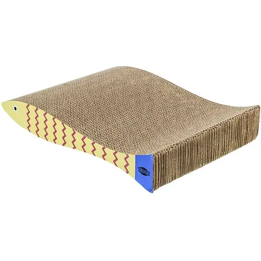 Дряпка Trixie для котів Риба картонна з котячою м'ятою 2 шт. 40х30х11 см м'ятно-кремовий - фото 5