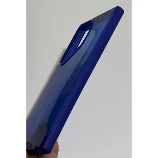 Противоударный чехол силиконовый Tech21 Evo Check для Samsung Galaxy S24 Ultra (6.8") Cobalt Blue T21-10681 - фото 10