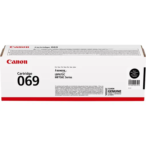 Картридж Canon 069 MF752Cdw/MF754Cdw/LBP673Cdw Black 2100 стор teh0015524 - фото 2