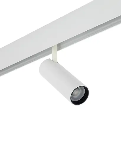 Магнитный трековый светильник Nowodvorski 11645 LVM Spot LED 1x9W 4000K 850Lm IP20 белый - фото 4