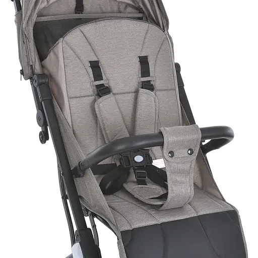 Детская прогулочная коляска-книга Bambi M 5727 Flash Latte Бежева - фото 6