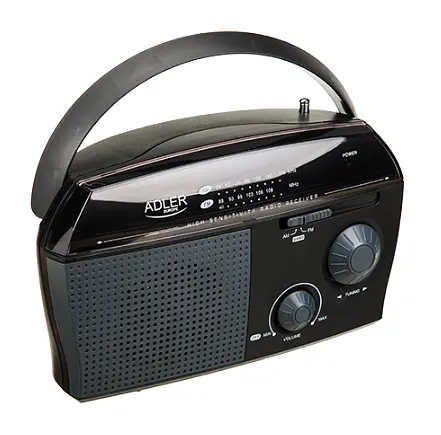 Небольшой портативный радиоприемник Радио Adler AD 1119 - фото 5