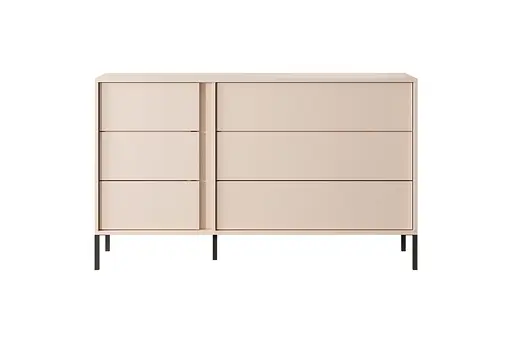 Комод Perfect Home Даст/Dast с 6 ящиками 6S/138 Беж (PFH-091008)