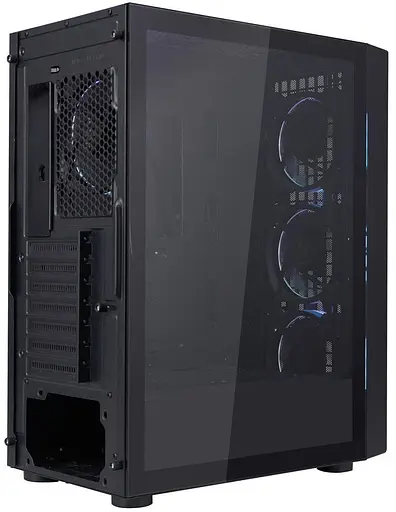 Корпус 1stPlayer Go6-BK-4FS7 Black без БП - фото 5