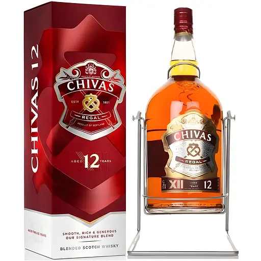 Віскі Chivas Regal 12 years old 40% 4.5 л (142828)