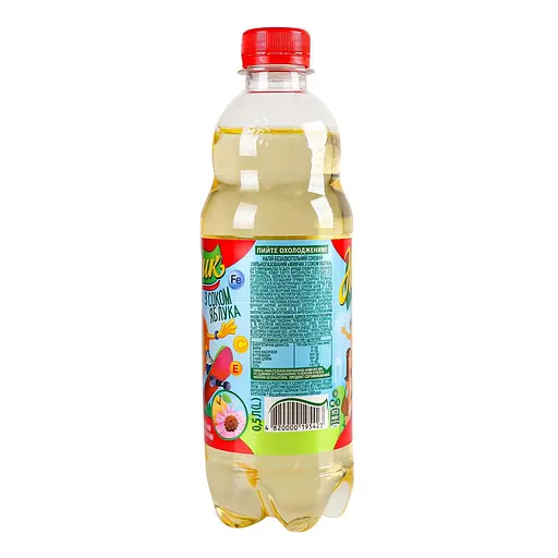Напій Живчик яблуко газований 0.5 л - фото 2