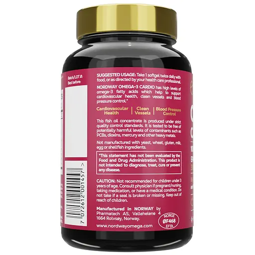 Nordway OMEGA-3 Cardio 1000 мг у м'яких капсулах №30 - фото 2