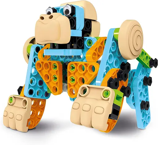 Інтерактивний конструктор 5 в 1 Лабораторія механіки Смішні тварини - Clementoni 50326 - фото 2