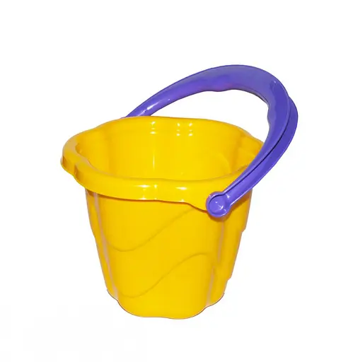 Дитяче іграшкове відерце "Незабудка" Colorplast 0961 Жовтий - фото 1