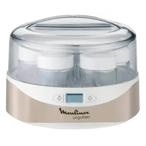 Йогуртниця Moulinex Yogurteo біло-сірий 15 Вт (YG231E32) - фото 1