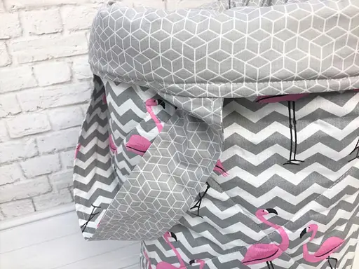 Корзина для игрушек Moontime "Фламинго" - фото 2