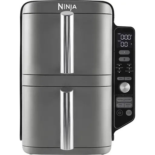 Мультипіч (аерофритюрниця) Ninja Double Stack XL 2-Level Air Fryer 9.5 л (SL400EU)