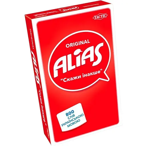 Дорожня гра Tactic Alias Original 800 слів українською мовою (54664) - фото 1