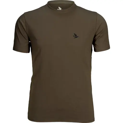 Набор футболок Seeland Outdoor 2-pack XL 2шт. Raven/Pine green - фото 2