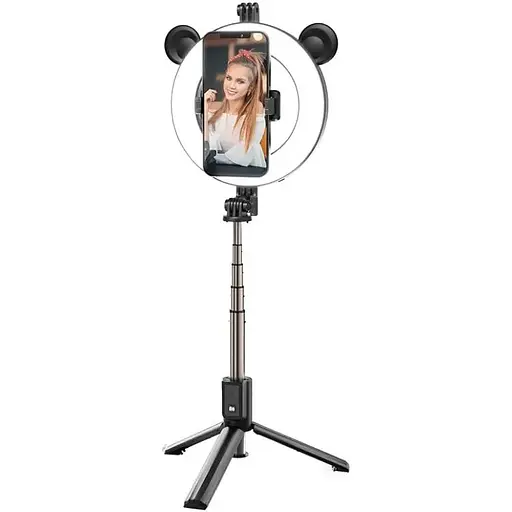 Тримач Borofone Perfect Pic BY6 із кільцевим освітленням 17 см - фото 1