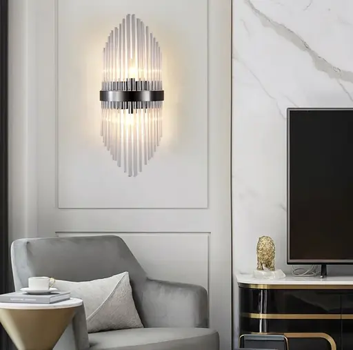 Настінний світильник COLISEUM BLACK Line F WJ 881/2 L BK - фото 1