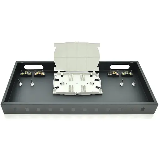 Оптична патч-панель Merlion ML-OP-S405A-12C 12-канальна, SC Simplex adapter, (485*210*44мм)