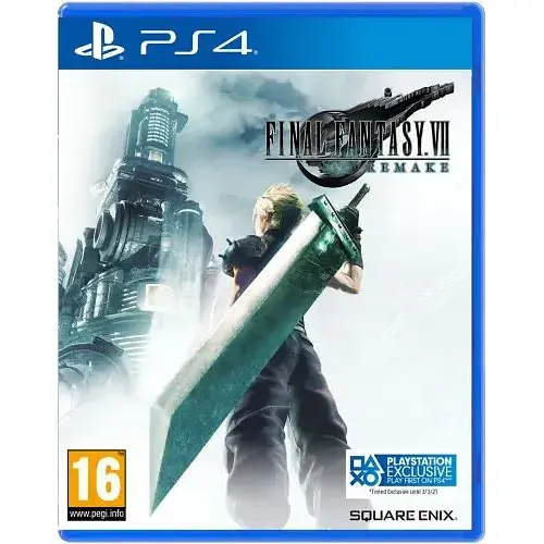 Гра Final Fantasy VII Remake (англійська версія) (PS4)