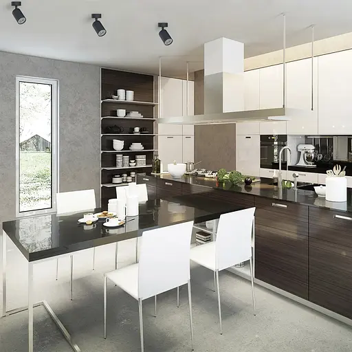 Спот Ledcoin ML314-1 під лампу чорний - фото 2