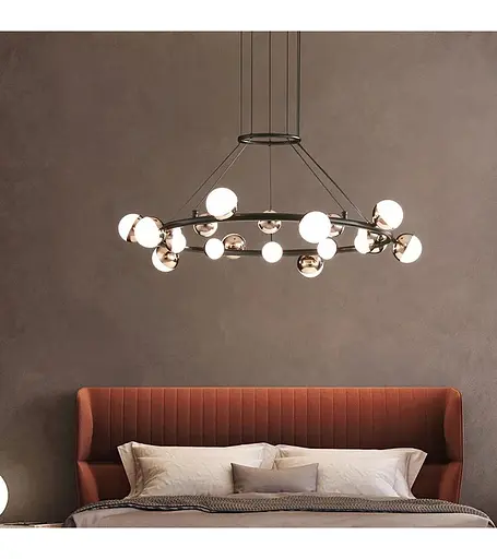 Люстра Romin A6029-690 (золото+черный) - фото 1