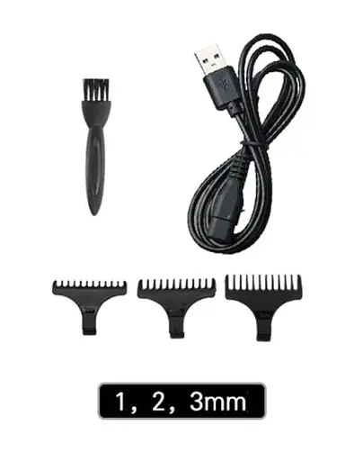 Електричний триммер для волосся Kemei KM-700A бездротова професійна машинка для стрижки волосся - фото 5