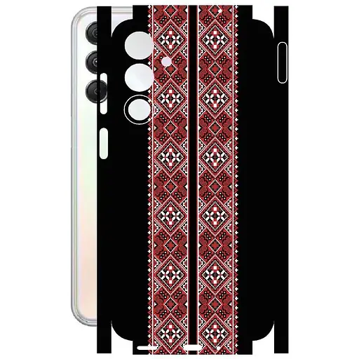 Защитная пленка StatusSKIN для Samsung Galaxy M35 M356 Корпус Винил Вышиванка 3 - фото 1