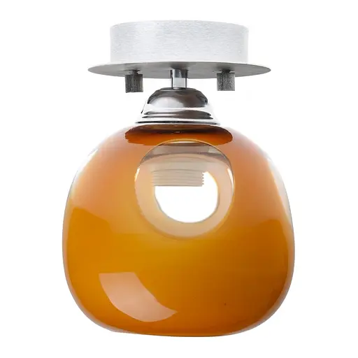 Світильник настінно-стельовий накладний Brille BR-01 232S/1 Amber 174312 - фото 3