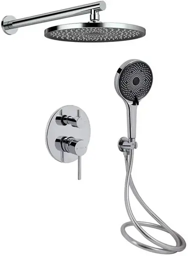 Душевая система универсальная Qtap Scorpio Chrome скрытого монтажа QTSCO113CRM45896 - фото 1
