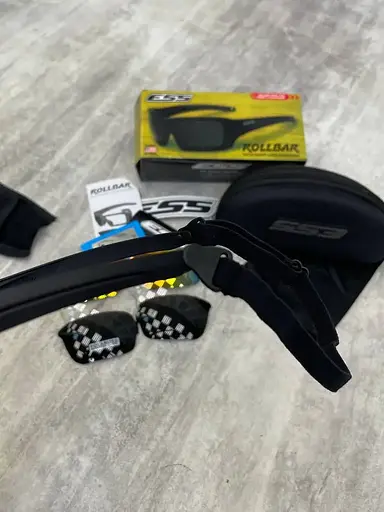 Баллистические защитные очки ESS Rollbar Ballistic 26-0 (4 линзы) - фото 6