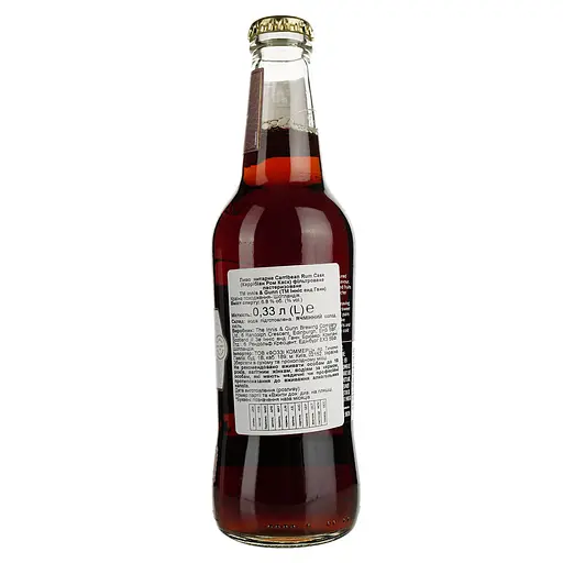 Пиво Innis&Gunn Caribbean Cask, янтарное, 6,6%, 0,33 л - фото 5