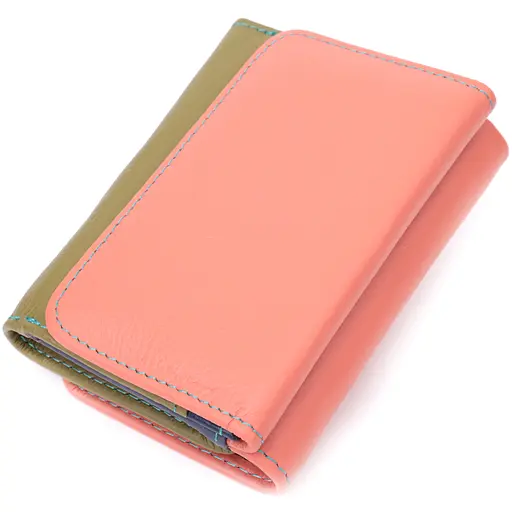 Кожаный женский кошелек ST Leather 11.3х8.5х2 см acs0028430 - фото 2