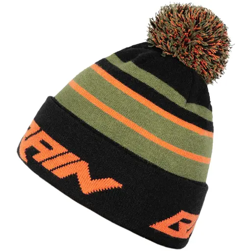 Шапка Brain Strong Line 58 Black/green - фото 2