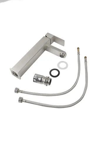 Змішувач для умивальника Germece 8524 нержавіюча сталь - фото 2