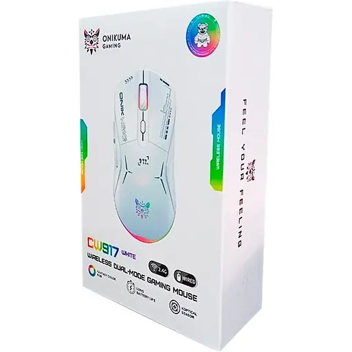Миша Onikuma CW917 White [126694] - фото 7