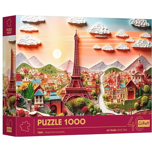 Пазл Trefl Юбилейный: Париж Франция 1000 эл. (40044)